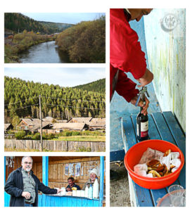 A collage showing images from my road trip to the Siberian Dacha. A collage showing images from my road trip to the Siberian Dacha.