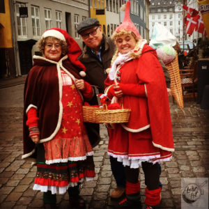 Me with a couple of Danish Nissers. Me with a couple of Danish Nissers.