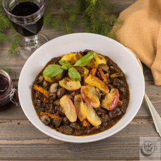 in the forest with friends & a great wild game stew recipe…