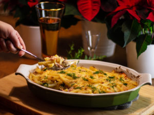 Jansson’s frestelse med Lax (Jansson’s Temptation with Salmon) Jansson’s frestelse med Lax (Jansson’s Temptation with Salmon)
