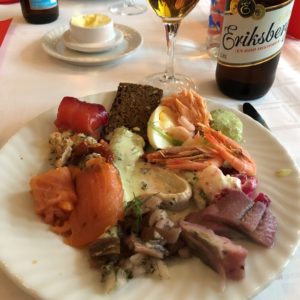Julbord cold plate at Gymnasieskolan Vipan. Julbord cold plate at Gymnasieskolan Vipan.