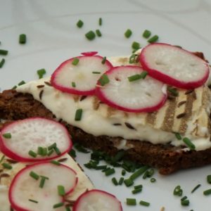Danish rygeost spread/dip. Danish rygeost spread/dip.
