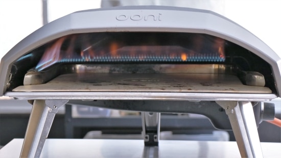 The OONI Koda 16 fired up. The OONI Koda 16 fired up.
